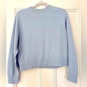 Vince Cashmere Crewneck Sweater in Light Blue